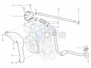 Typhoon 125 4T 2V E3 (NAFTA) drawing Secondary air box