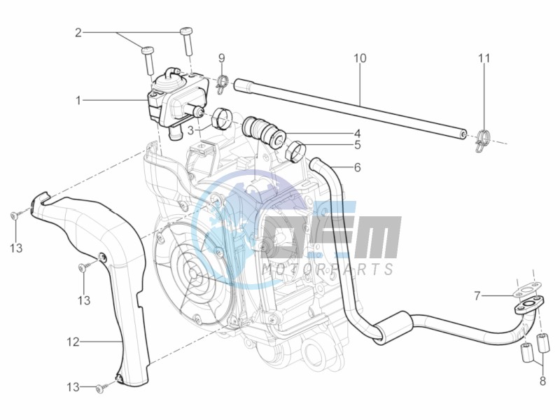 Secondary air box