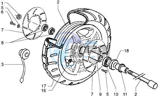 Front wheel