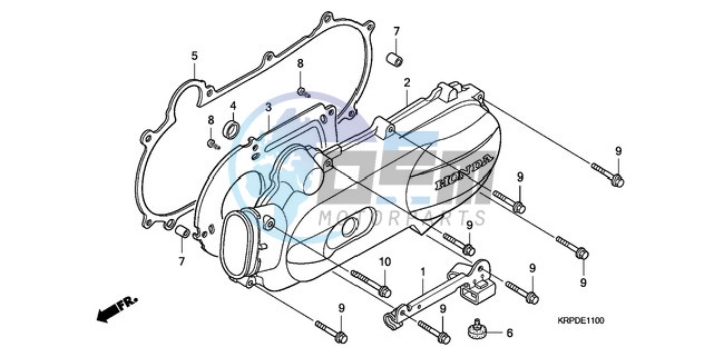 LEFT CRANKCASE COVER