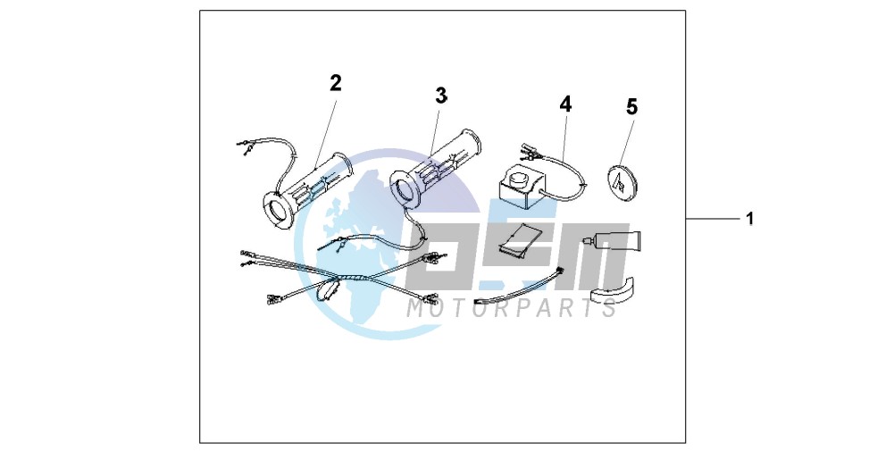 GRIP HEATER SS/ON-OF