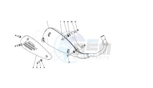 SONAR - 150 CC VTHLS3A1A 4T drawing EXHAUST