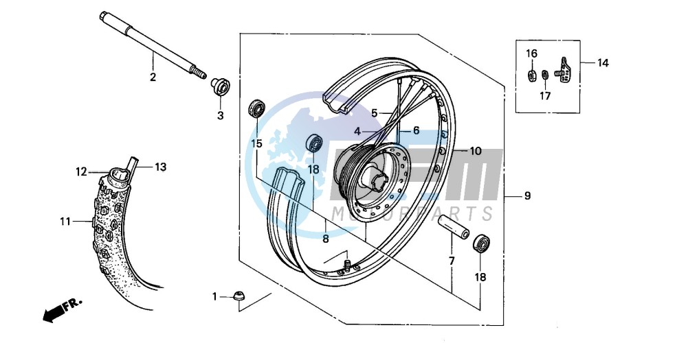 FRONT WHEEL