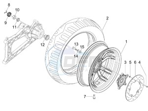 MP3 400 ie mic (USA) USA drawing Rear Wheel