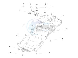 RSV4 1100 RACING FACTORY E4 ABS (NAFTA) drawing Saddle compartment