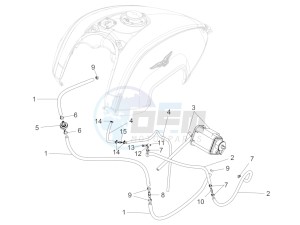 Eldorado 1400 1380 (EMEA, APAC) drawing Fuel tank