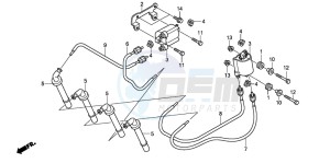 CBF1000A drawing IGNITION COIL