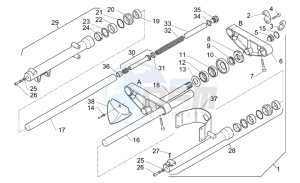 Classic 125 drawing Front Fork