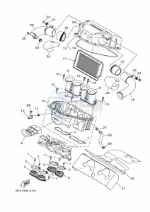 MT-10 MTN1000D (BGG6) drawing INTAKE