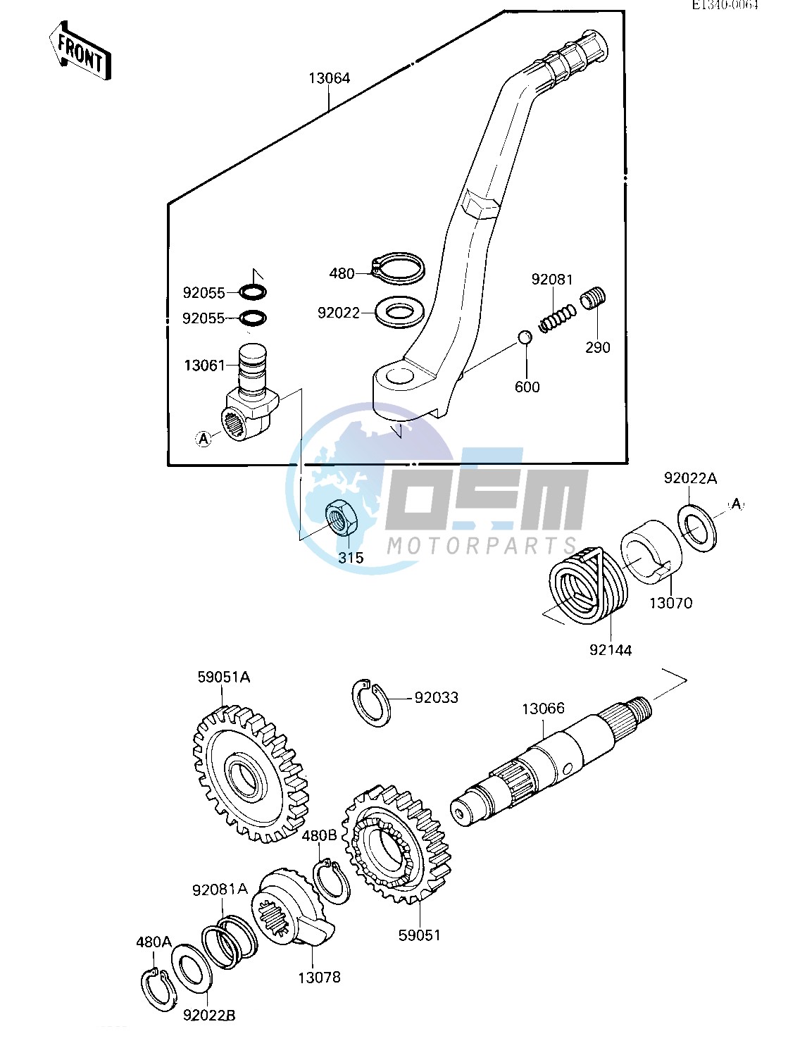 KICKSTARTER MECHANISM