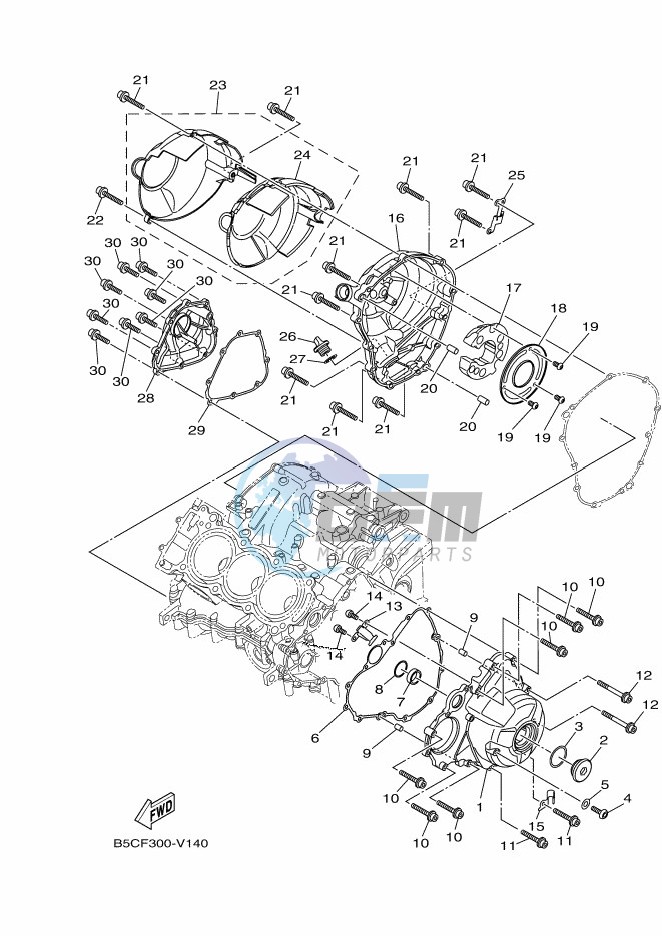 CRANKCASE COVER 1