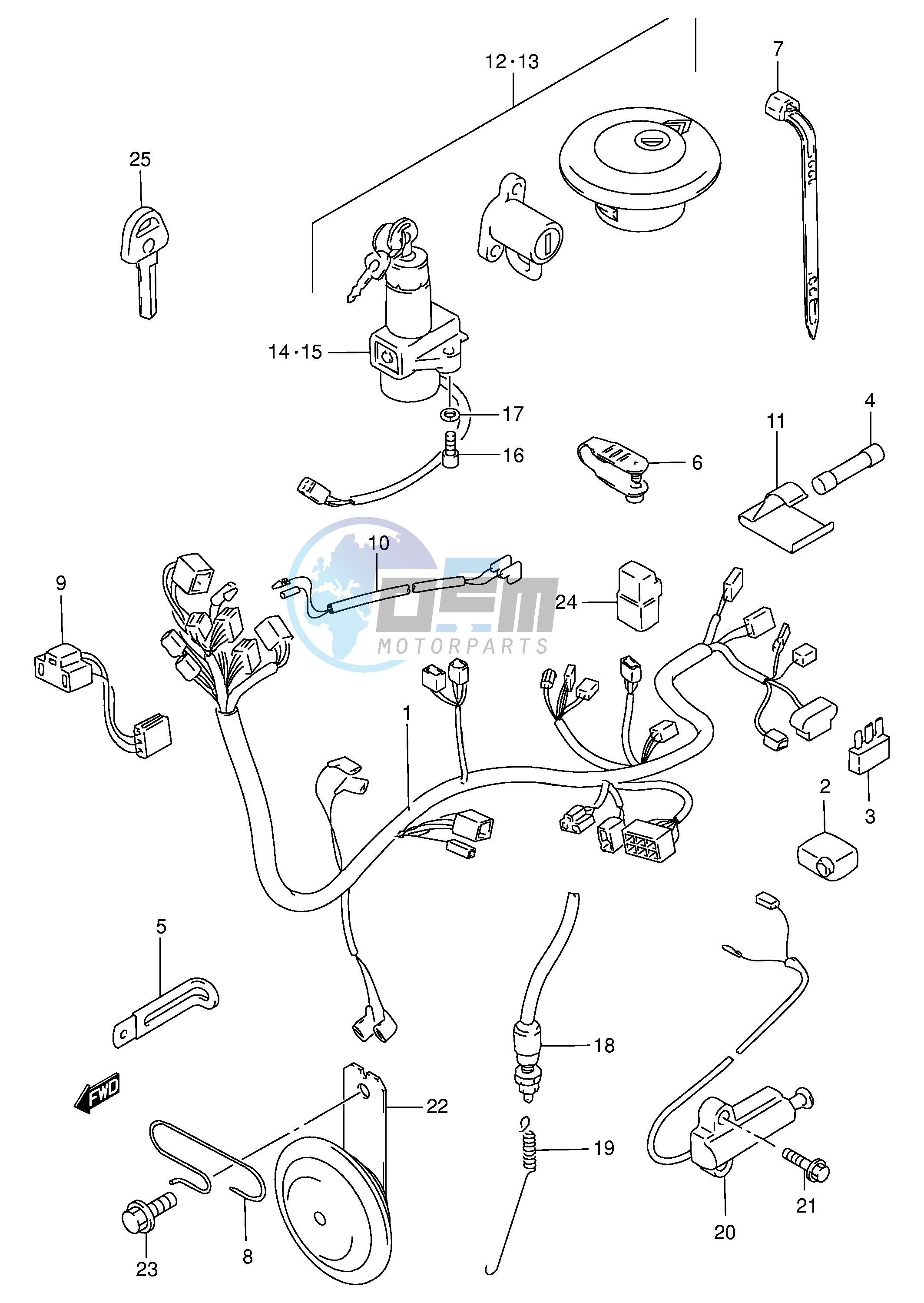 WIRING HARNESS (MODEL Y)