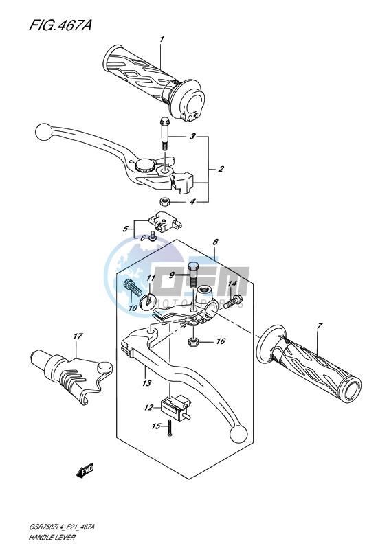 HANDLE LEVER