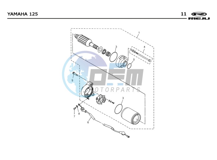 START ENGINE  Yamaha 125 4t Euro 2