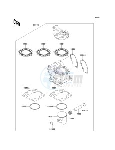 KX 125 L [KX125] (L2) [KX125] drawing OPTIONAL PARTS