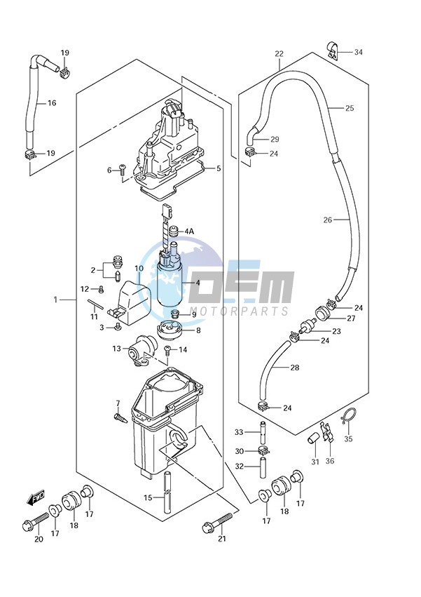 Fuel Vapor Separator