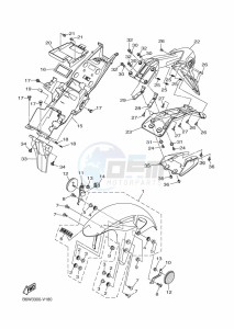 MT-25 MTN250-A (BGJ1) drawing FENDER