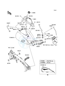 VN1700 CLASSIC TOURER VN1700C9F GB XX (EU ME A(FRICA) drawing Fuel Tank