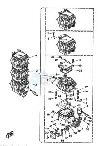 40H drawing CARBURETOR