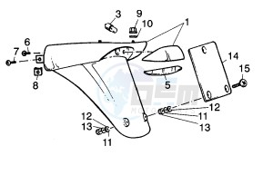 ET4 125-150 drawing Number plate holder