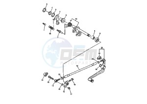 YZF R1 1000 drawing SHIFT SHAFT MY99