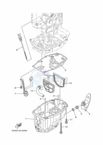 F20BEPL drawing OIL-PAN