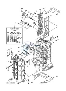 F115A drawing CYLINDER--CRANKCASE-1