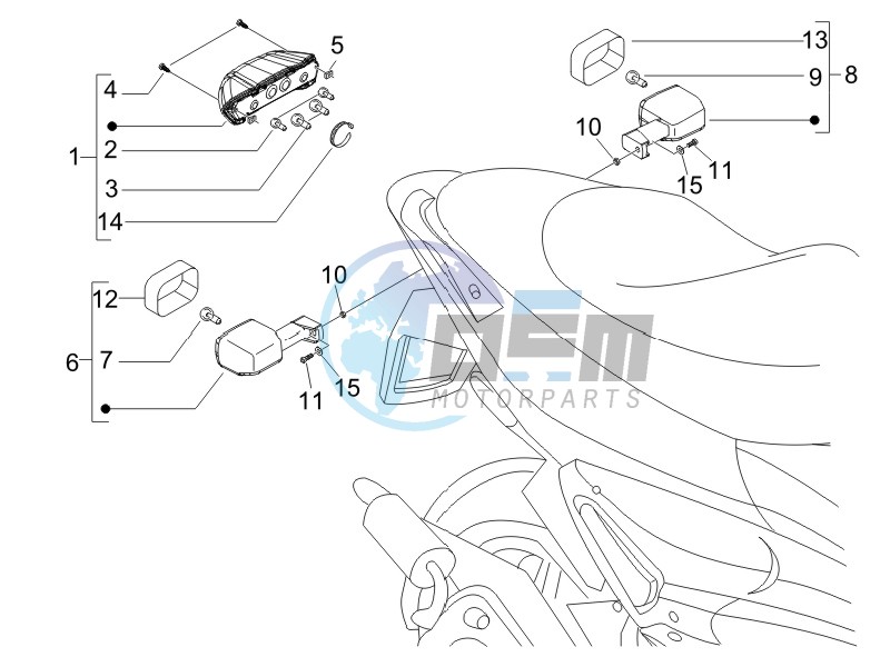 Tail light - Turn signal lamps