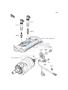 ER-6N ER650ECF XX (EU ME A(FRICA) drawing Ignition System