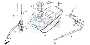 PK50S drawing FUEL TANK