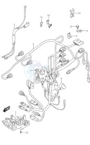 DF 25A drawing Harness Remote Control