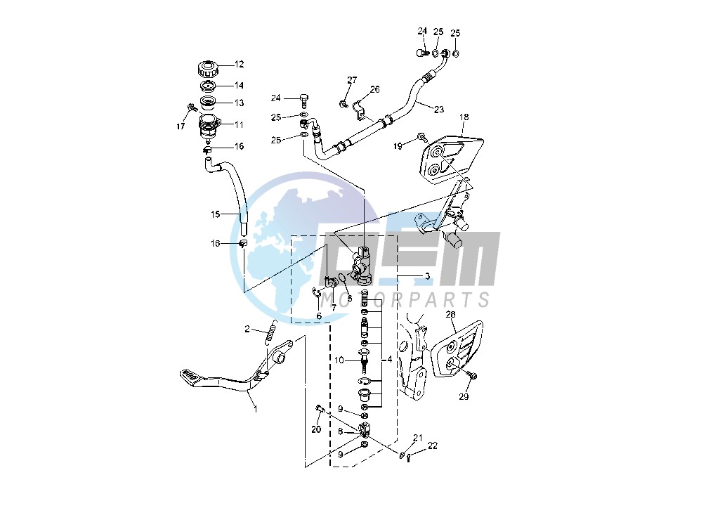 REAR MASTER CYLINDER