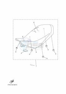 YFM700R (BMD7) drawing SEAT