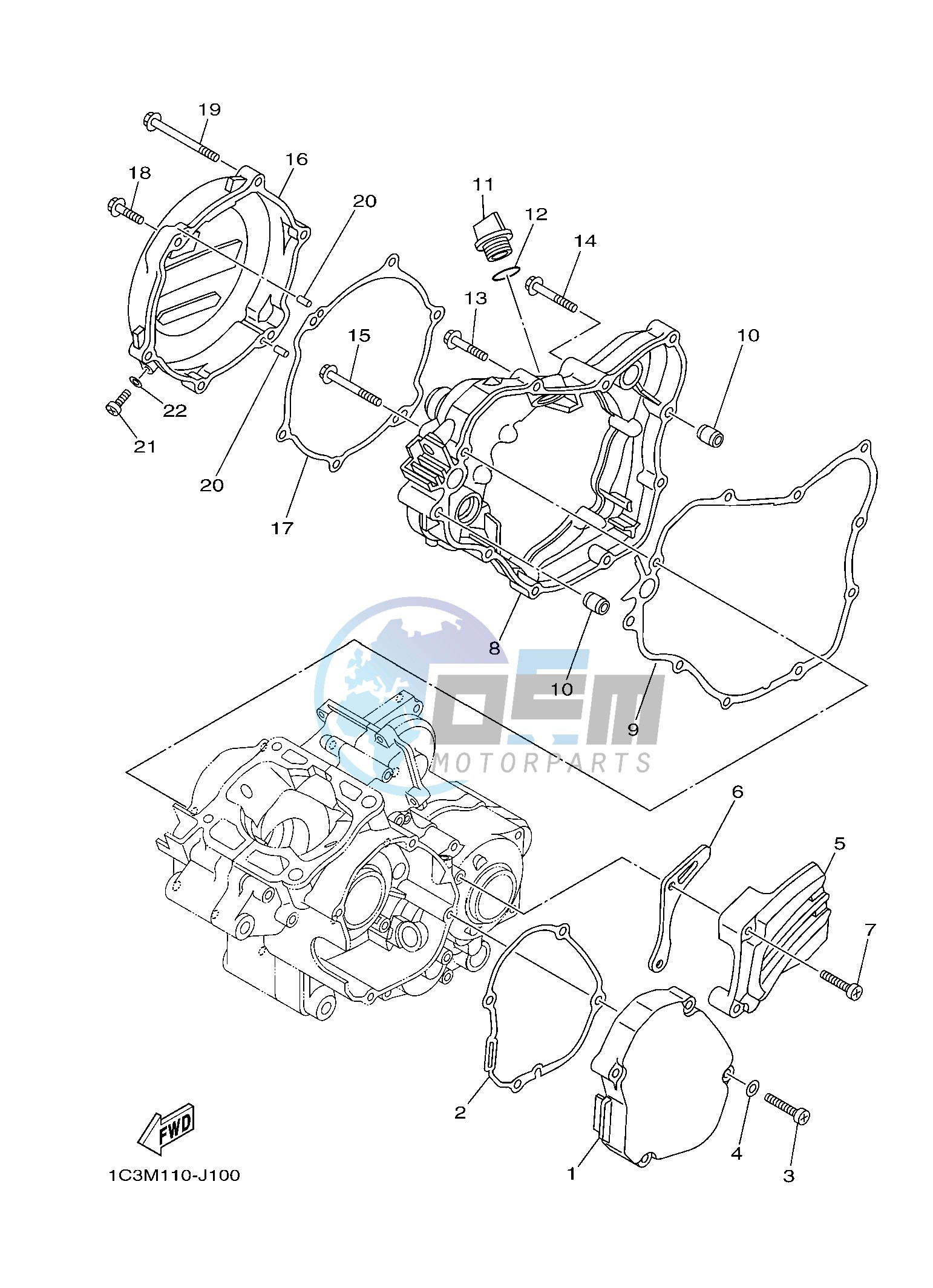 CRANKCASE COVER 1