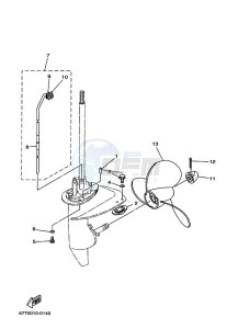 E8DMHL drawing PROPELLER-HOUSING-AND-TRANSMISSION-2