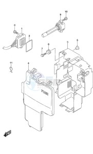 DF 250 drawing Rectifier/Ignition Coil