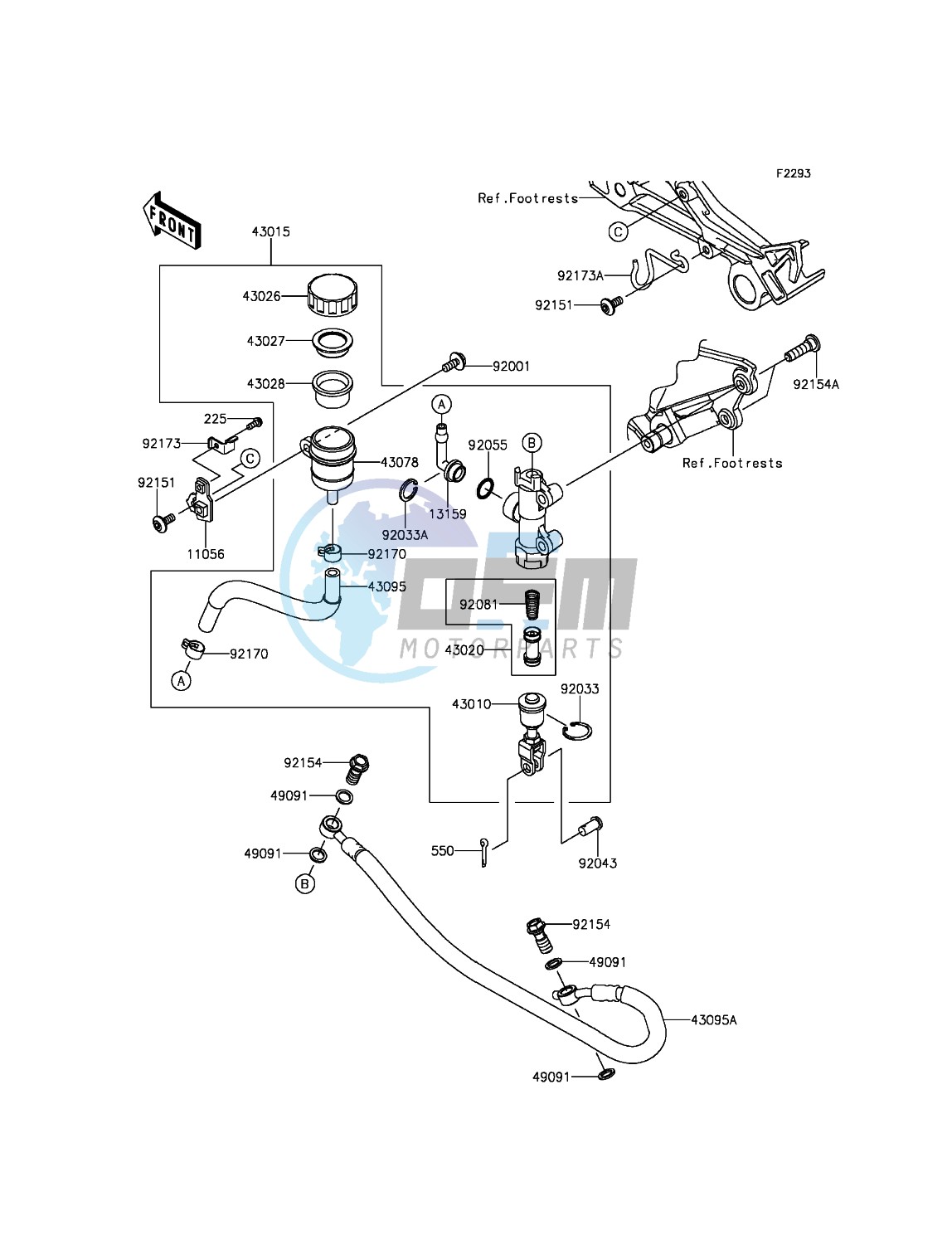 Rear Master Cylinder