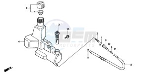 SFX50 drawing OIL TANK