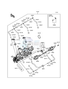 Z900 ABS ZR900BHF XX (EU ME A(FRICA) drawing Throttle