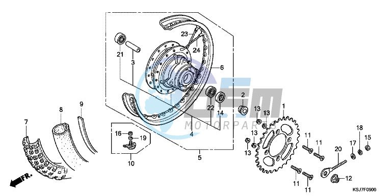 REAR WHEEL