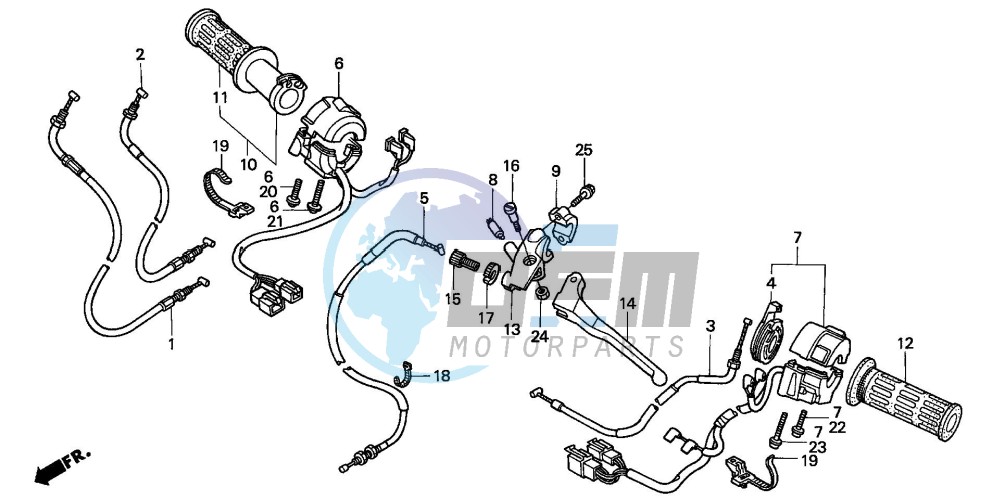 HANDLE LEVER/SWITCH/CABLE