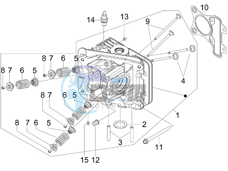 Head unit - Valve