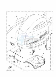 F150FETX drawing FAIRING-UPPER