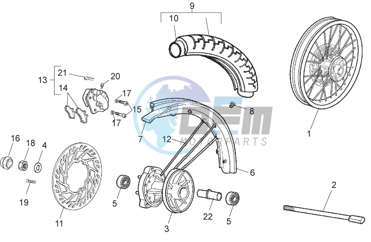 Front wheel