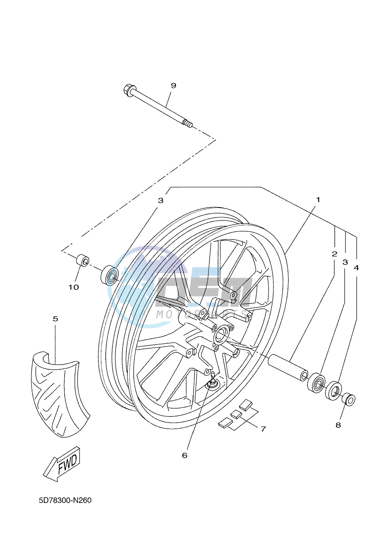 FRONT WHEEL