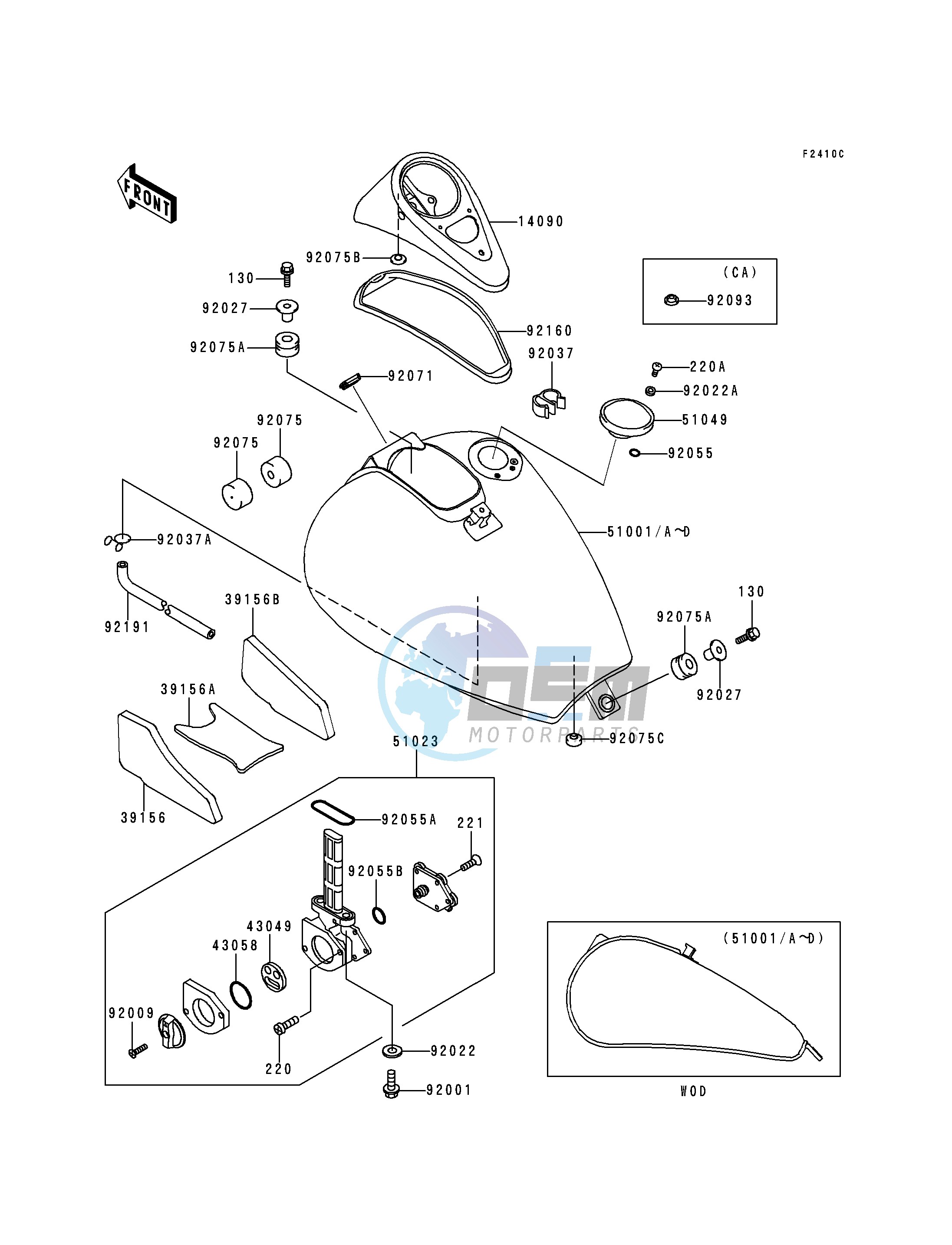 FUEL TANK -- VN800-A5- -