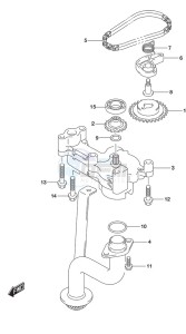 DF 225 drawing Oil Pump