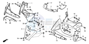 ANF125T drawing MAIN PIPE COVER/ LEG SHIELD (1)