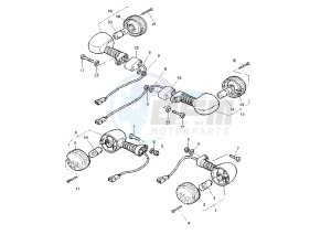 TT RE 600 drawing FLASHER LIGHT