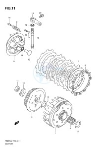 RM85 (P19) drawing CLUTCH